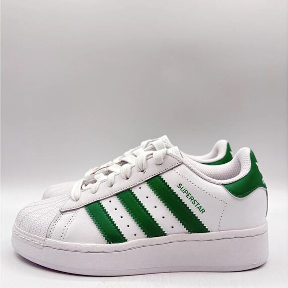 adidas Shoes - Adidas Women's Superstar XLG Originals Size 8 White Court Green |IF3002|